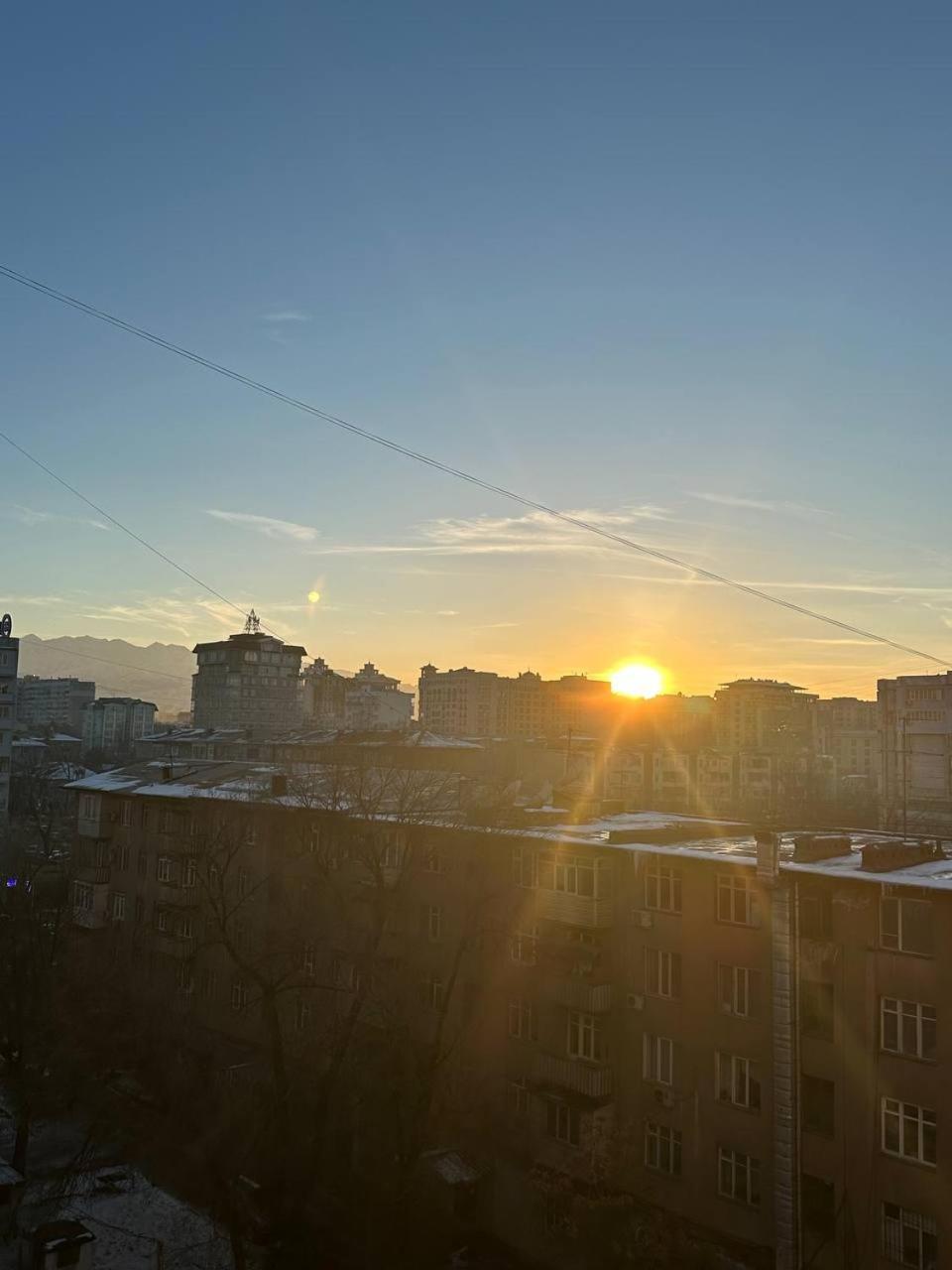 1-Room Apart. 21 On Usenbaeva 52 Near Eurasia Shopping Center Bishkek Exterior foto